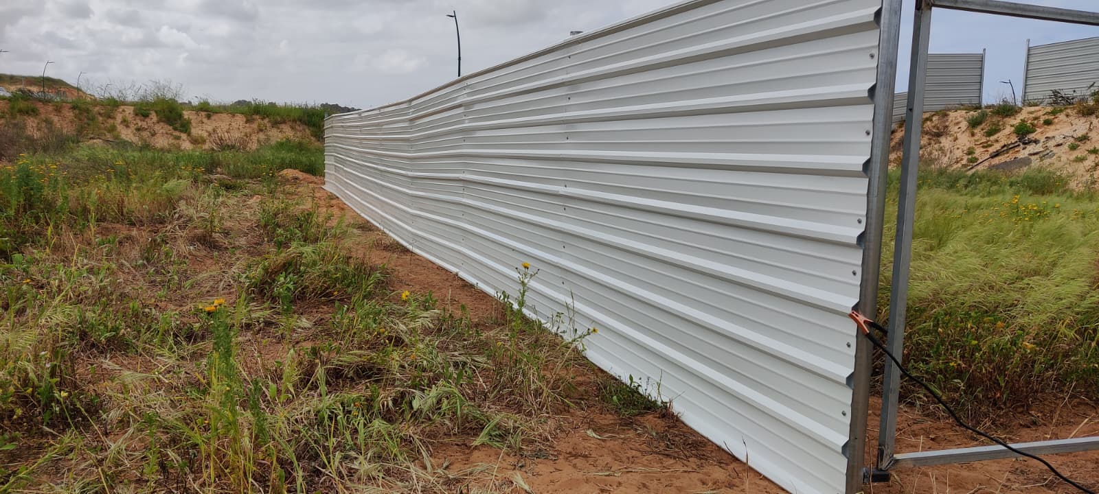 גידור רשת זמני ניידת לאירועים ותשתיות